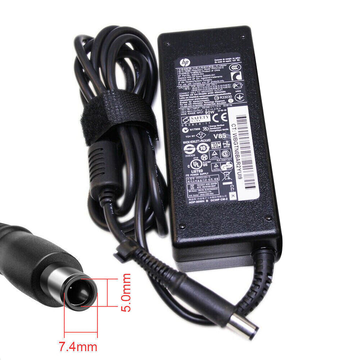 Original HP 19V 4.74A 90W,7.4MM*5.0MM Smart Pin, Power Adapter