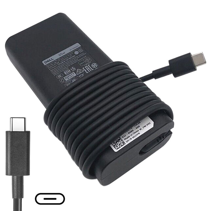 Original Dell Power Adapter HA65NM170 65W USB-Type C Output 5V / 9V / 15V / 20V 3A / 3A / 3A / 3.25A