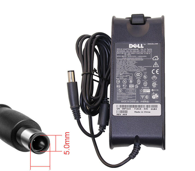 [L15]Original Dell 19.5V 4.62A 7.4x5.0mm 90W PA3E Super Slim Power Adapter.