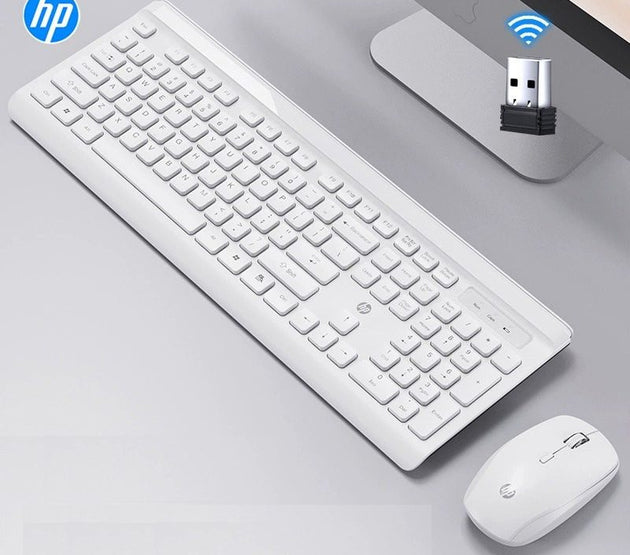 HP CS500 Wireless Mouse and Keyboard Combo 2.4GHz White
