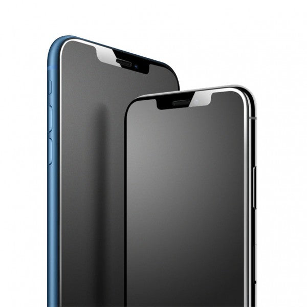 iPhone XSMAX CCBBK / (OG) Matte / Anti-shock full cover Tempered Glass Screen Protector
