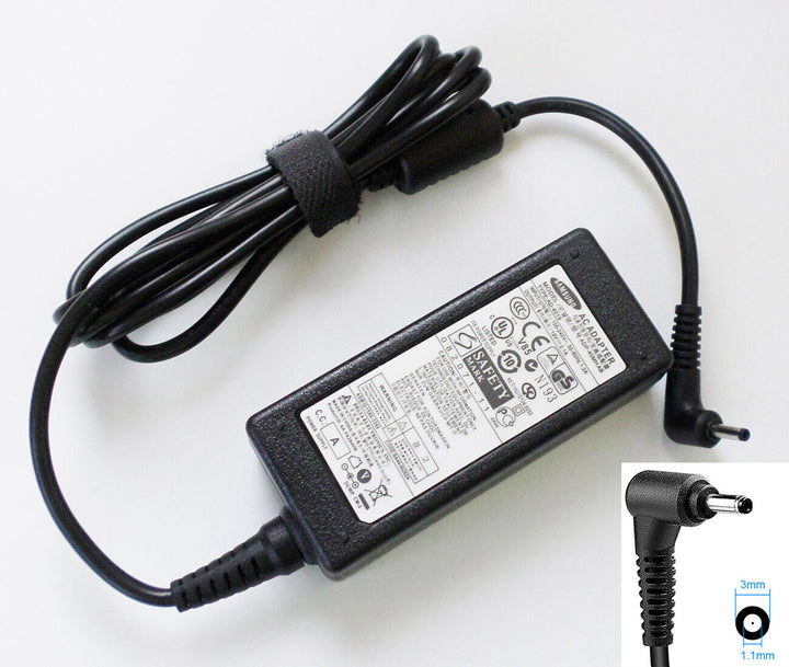 Original Samsung 19v 2.1A 3.0x1.1mm Power Adapter AD-4019 Samsung Series 9 7 5 3
