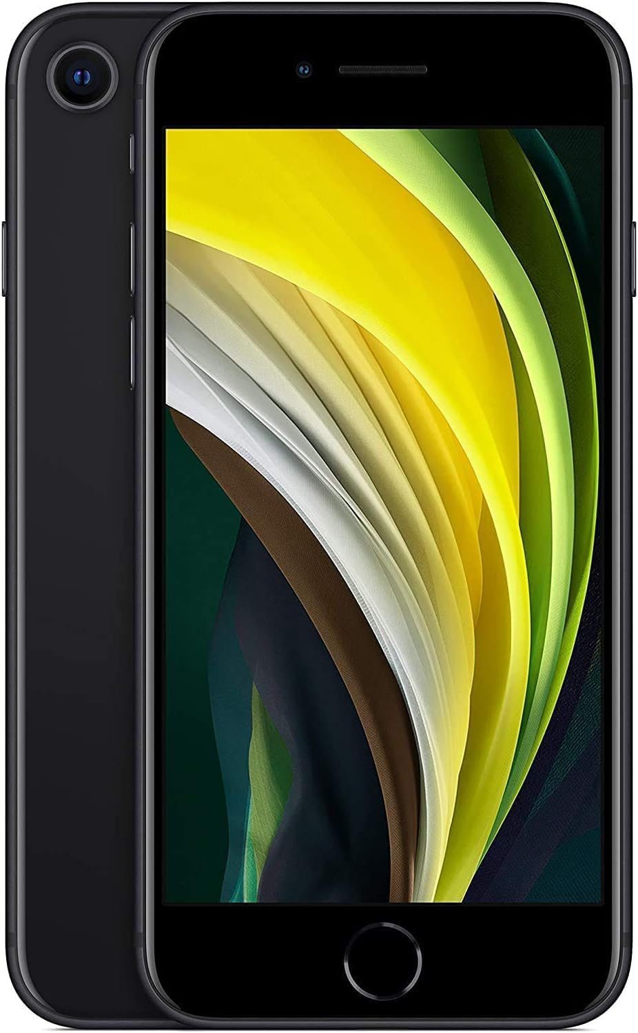 iPhone SE (2nd Gen) 2020 256GB SS+eSim Black A Grade 100% Battery Health ( Refurbished)- Touch ID not work
