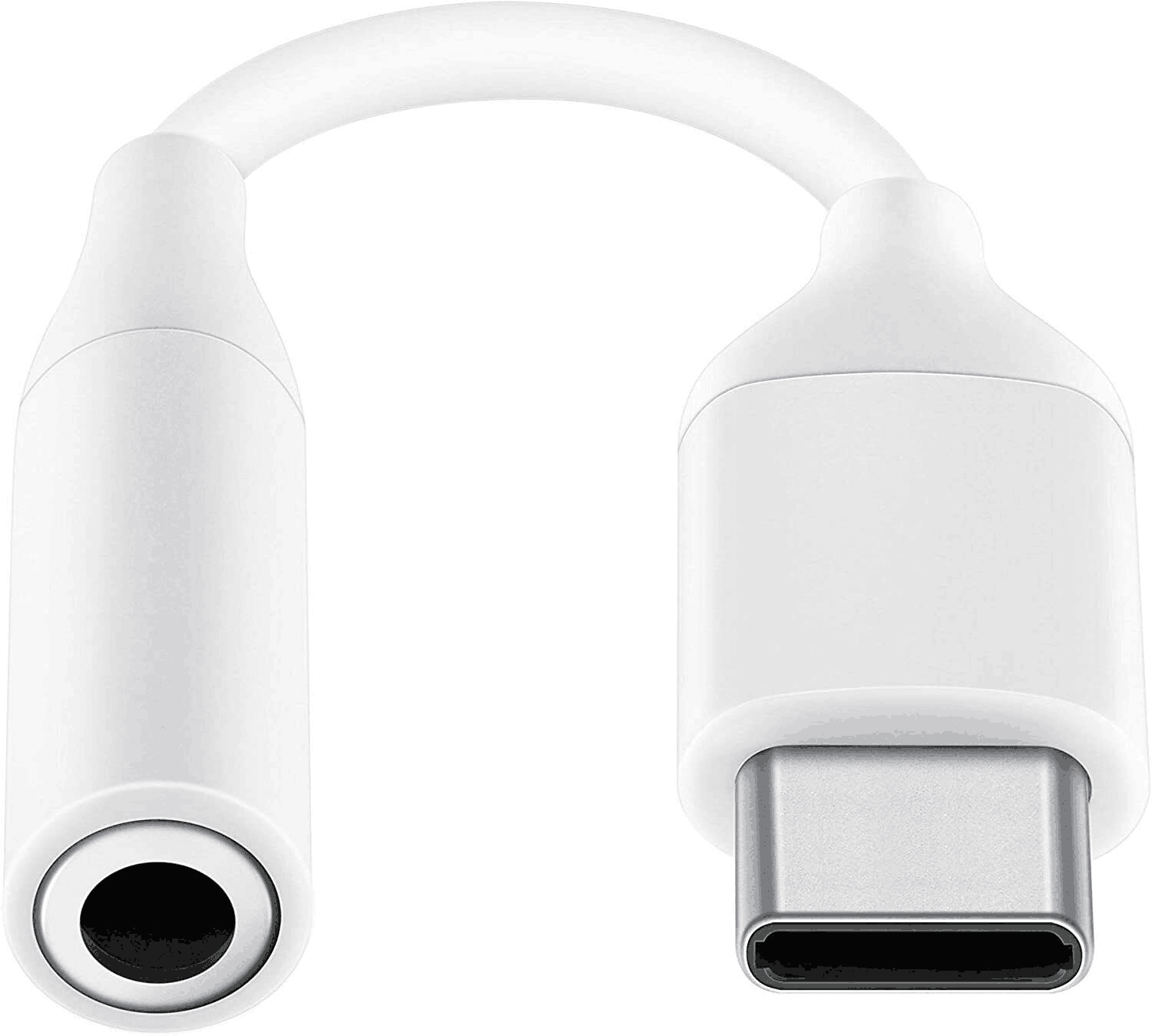 [5-A222]Samsung USB-C Headset Jack Adapter to 3.5mm Headphone Adaptor In Black EE-UC10 With Packing White
