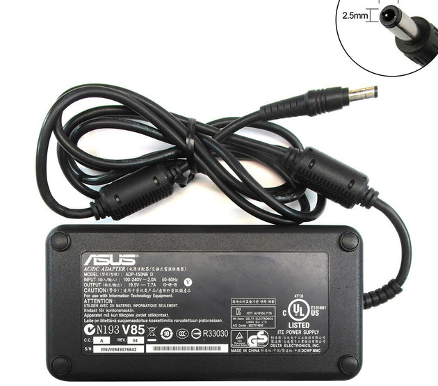 [M64]ASUS 19.5V 7.7A 5.5x2.5 Adapter for ASUS G74SX G53SX