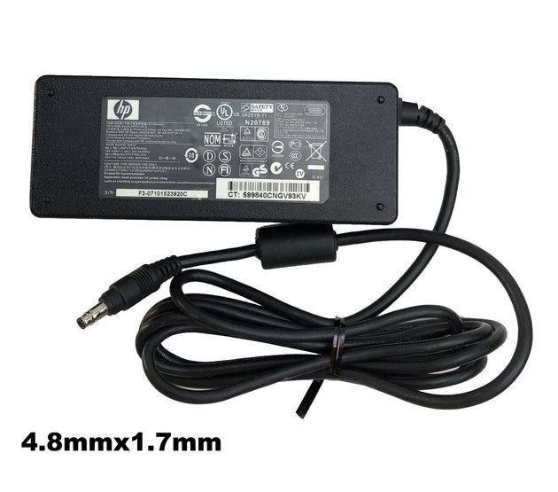 [M8]Original HP 19V 4.74A 4.8x1.7mm 90W BulletHead Power Adapter.