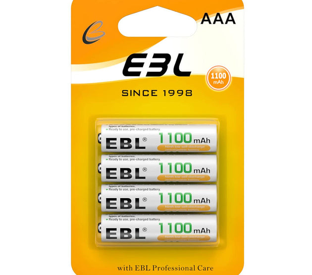 [H]EBL LN-8123 4 Pack 1100mAh AAA NI-MH Rechargeable Battery