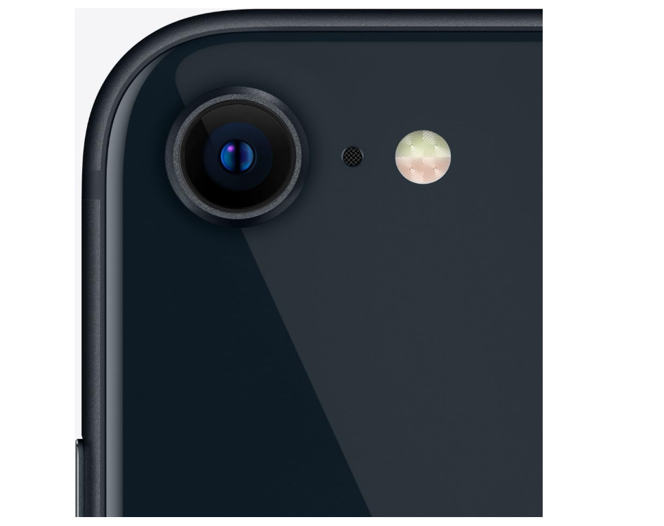 iPhone SE 2022 (3rd Gen) 64GB SS+eSIM Midnight A Grade 100% Battery Health – Touch ID Not Working (Pre-Owned) – additional product view (model illustration)